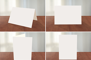 Greeting Card Photoshop Mockup