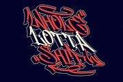 Rocket Queen | Street Graffiti Font, a Blackletter Font by Ardana Creative (Thumbnail 6 of 11)