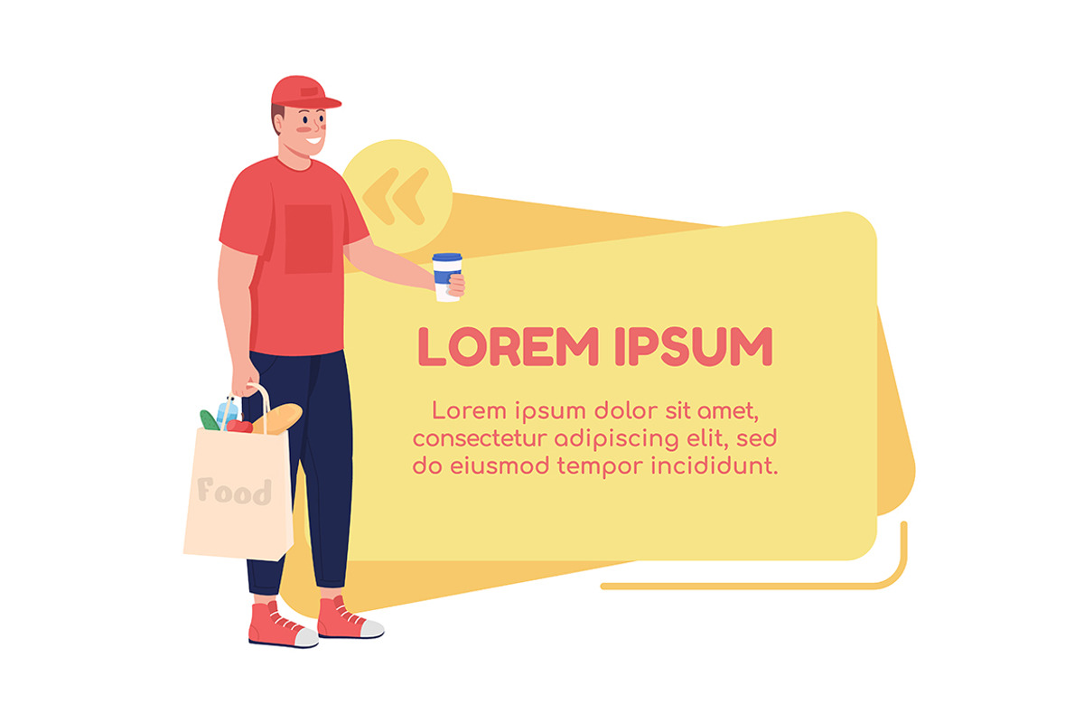 Delivery quotes box with flat charac, a Shopify Template by IMG visuals characters (Photo 4 of 6)