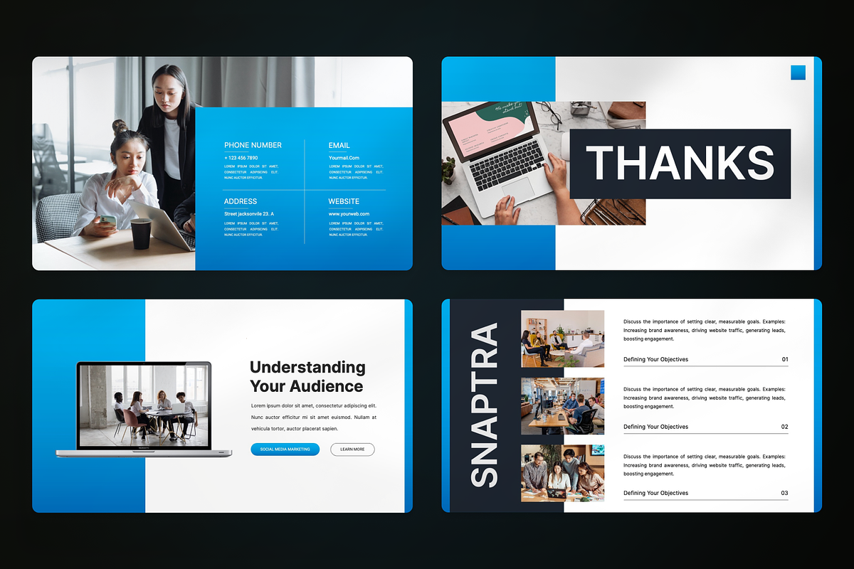 Social Media Marketing PowerPoint, a Presentation Template by SquidPixey (Photo 4 of 7)