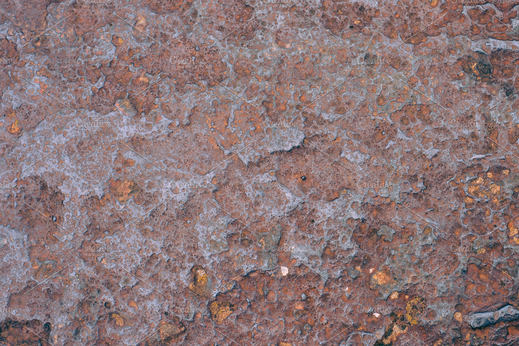Rusty metal background featuring abstract, aged, and background, an Abstract Photo by ClubhouseArts