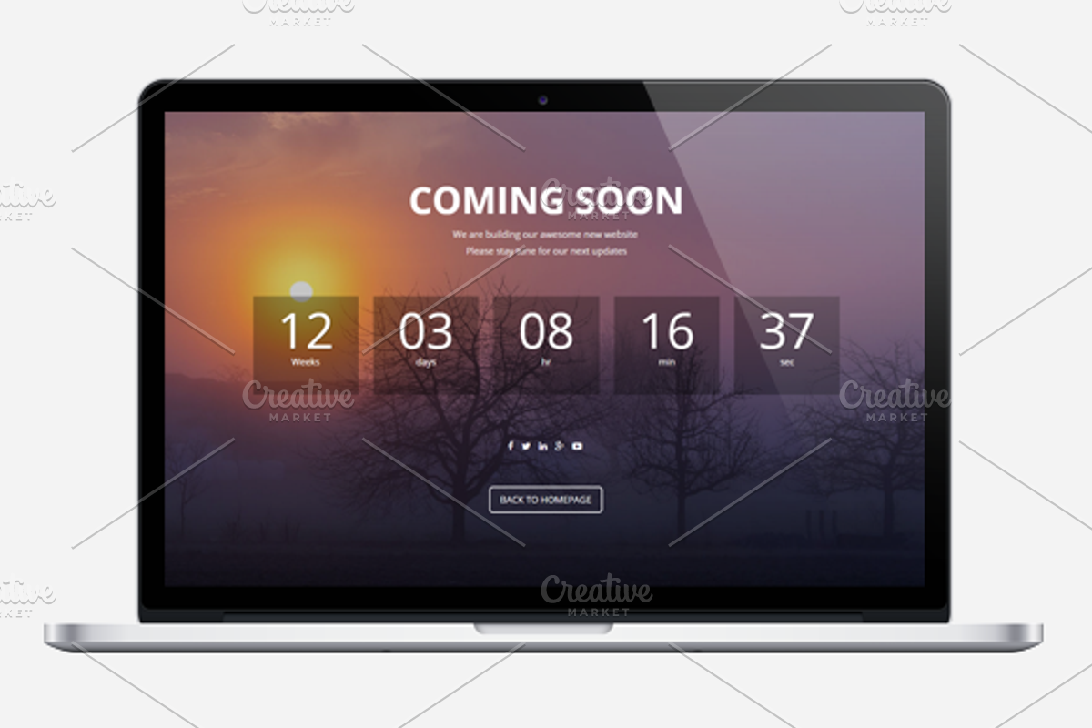 Fullscreen - Single Landing Page, a Bootstrap Template by romel.panahon (Photo 3 of 3)