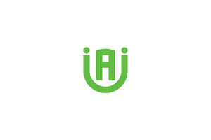 Letter Au Men Icon Logo, a Branding & Logo Template by Abir Hossain Waffi