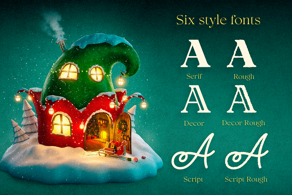 Legend of Christmas, a Serif Font by Larin Type Co. (Photo 3 of 15)