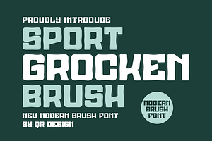 Sport Grocken Brush