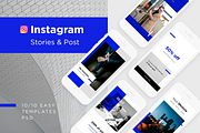 Business - template for instagram, a Social Media Template by Digital Breath templates (Thumbnail 1 of 4)