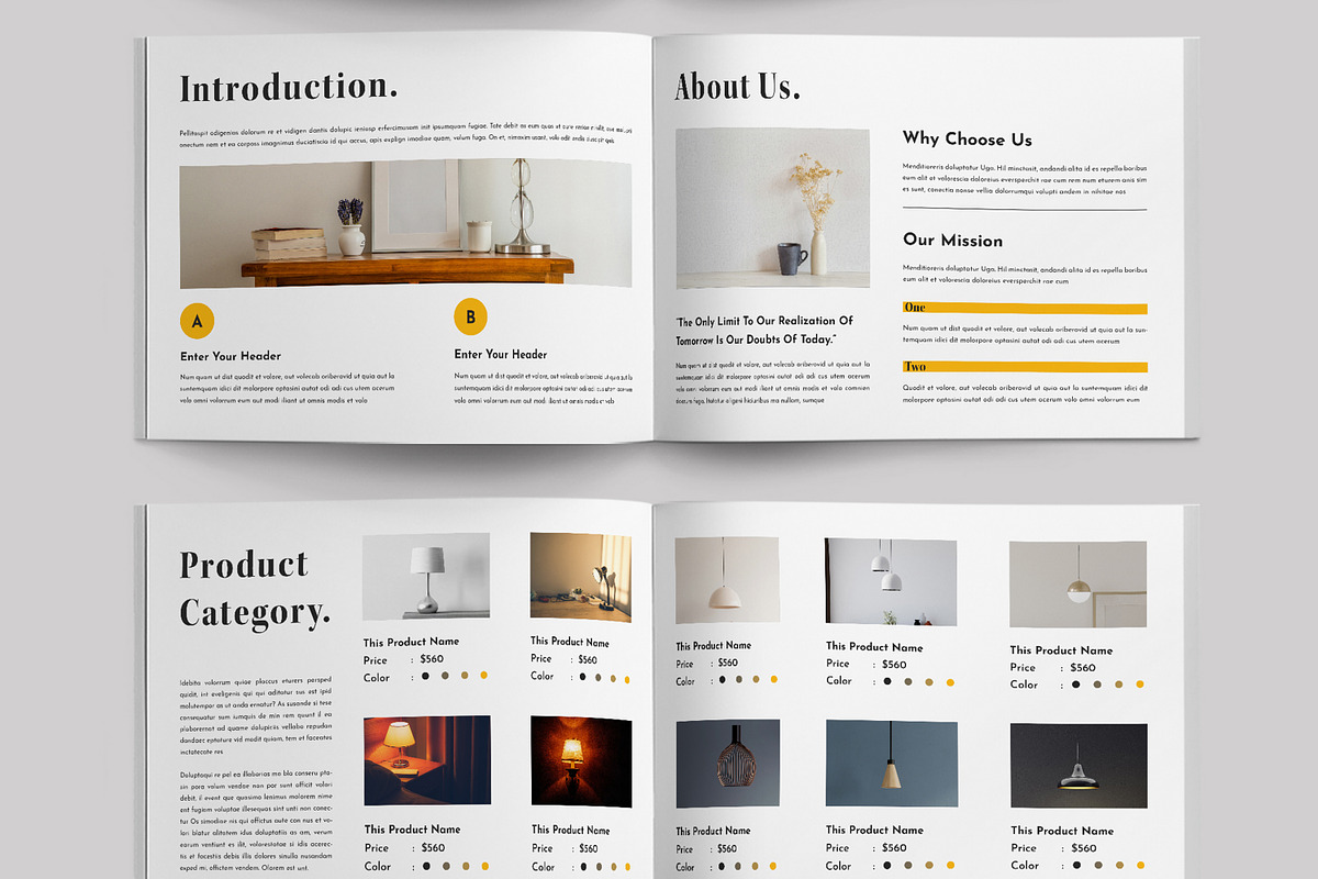 Product Catalogue Landscape, a Brochure Template by ContestDesign (Photo 3 of 5)