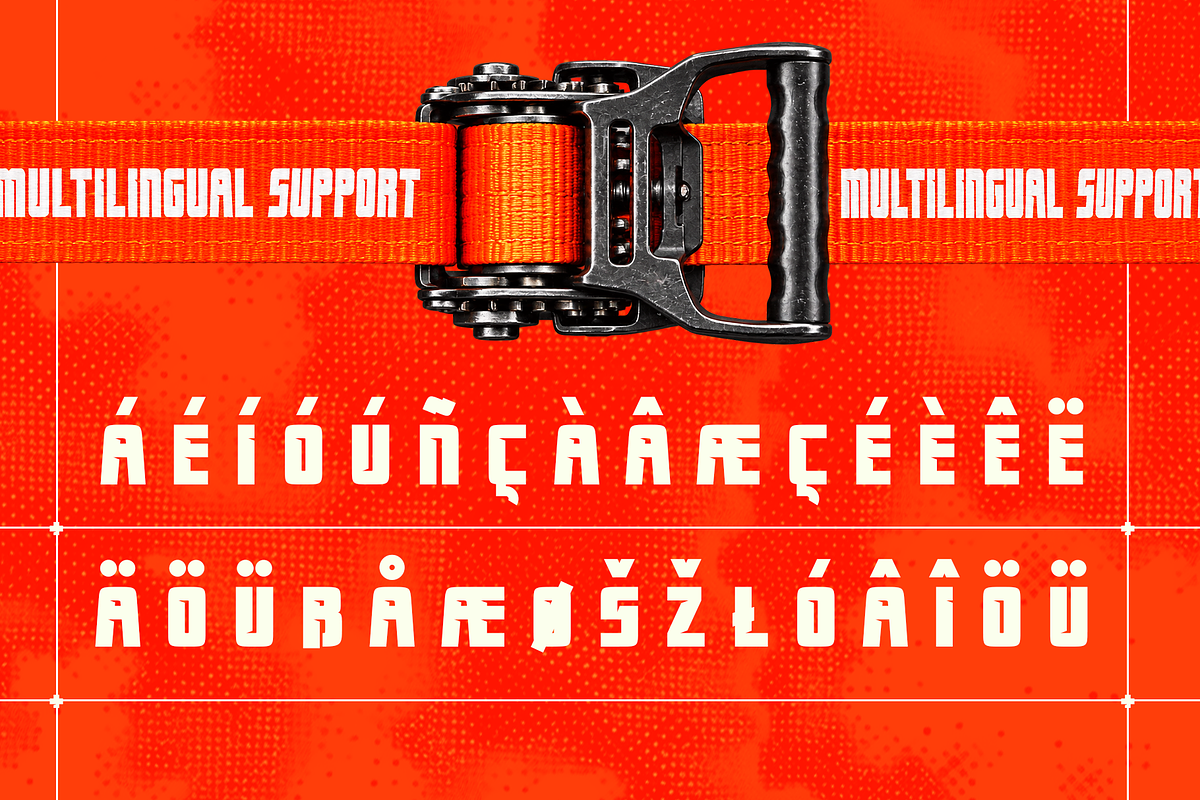 Impact Strike, a Blackletter Font by Rahagita Studio (Photo 9 of 12)