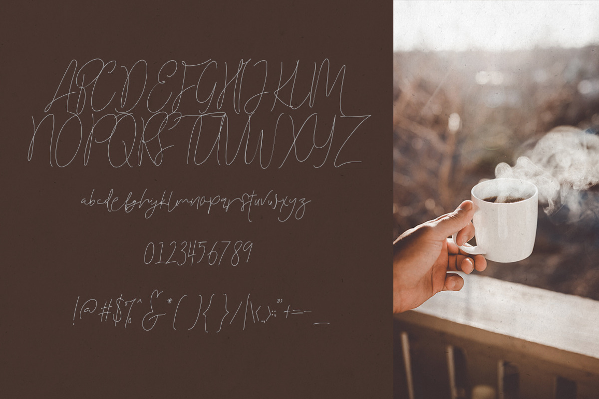 Toast Bread Coffee Typeface, a Sans Serif Font by giemons™ (Photo 5 of 6)