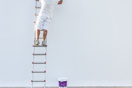 Painter featuring cut out, men, and mid adult