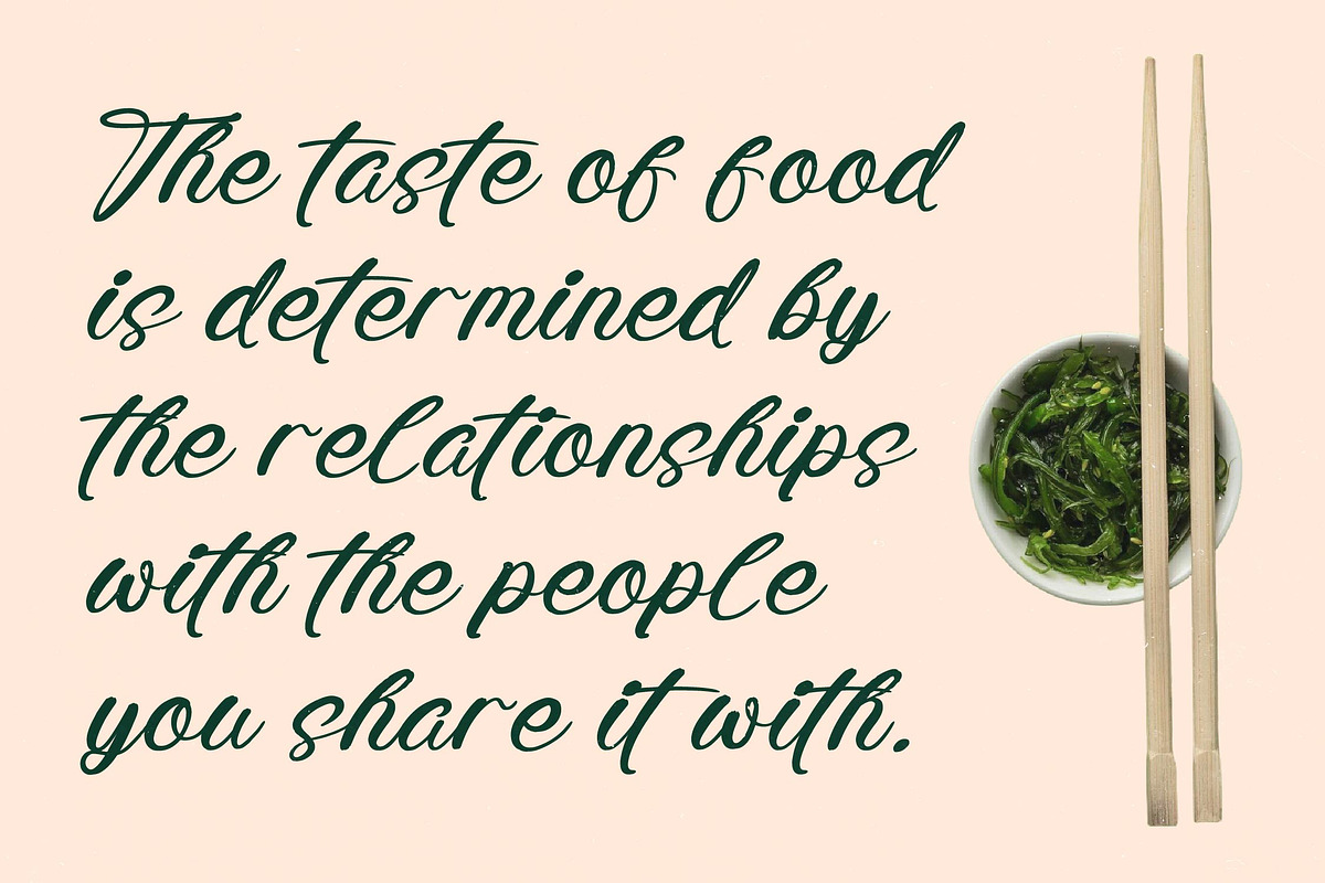 Radiate Yethina Modern Script Font, a Script Font by stylishtype.co (Photo 16 of 20)