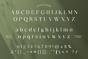 Wegato – A Stylish Serif Typeface, a Serif Font by Brand Earth (Thumbnail 2 of 8)