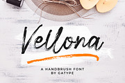 Vellona, a Handwritten Font by Gatype (Thumbnail 1 of 6)