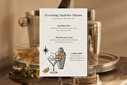 Cocktail & Jazz Hand Drawn Clipart, an Object Illustration by Teresa Art Store (Thumbnail 5 of 8)