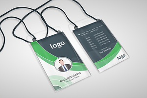 Minimal Creative ID Card