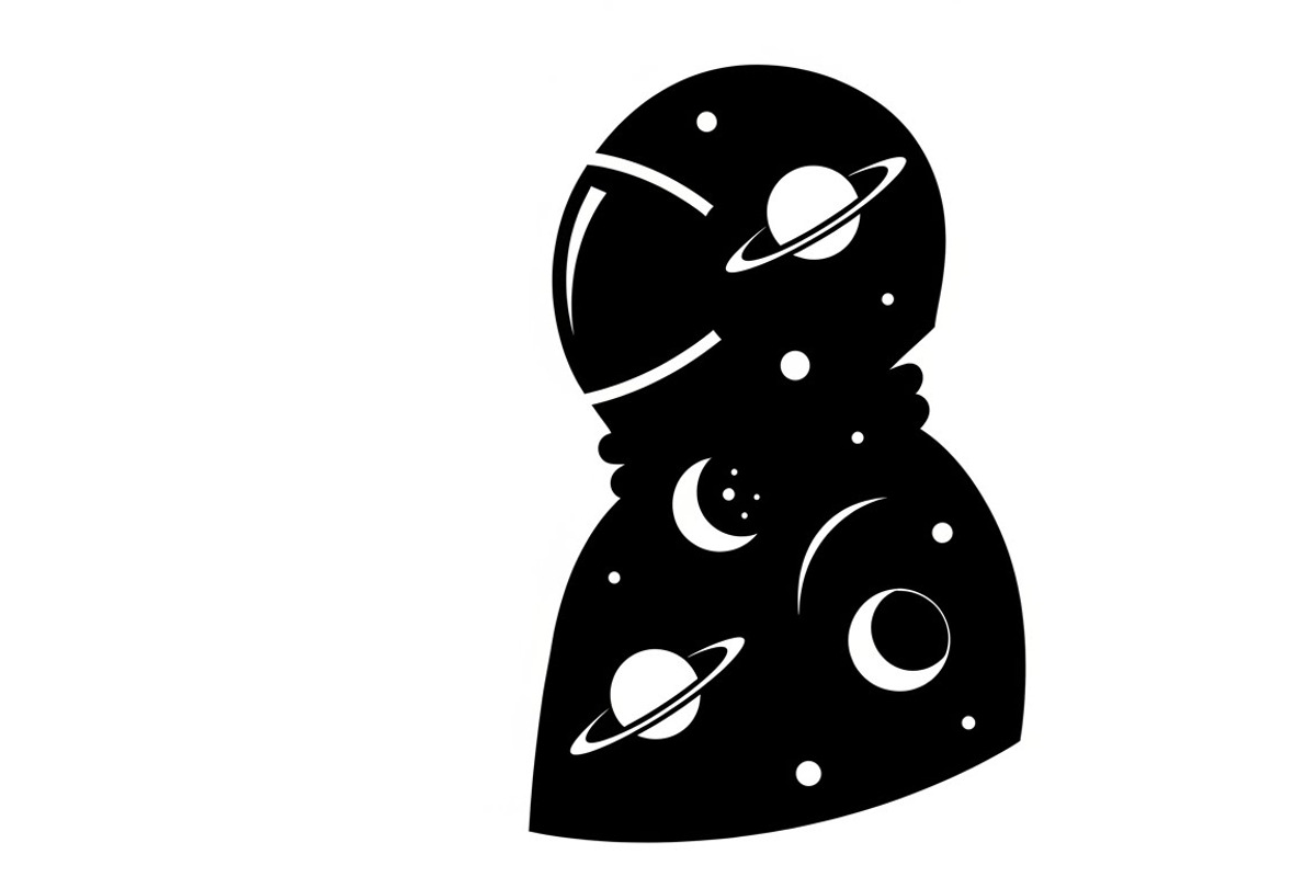 This vector astronaut artwork, an Illustration by Amazin_art (Photo 27 of 30)