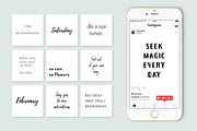 Instagram Quotes Bundle, a Social Media Template by Bold Leap Creative (Thumbnail 2 of 4)