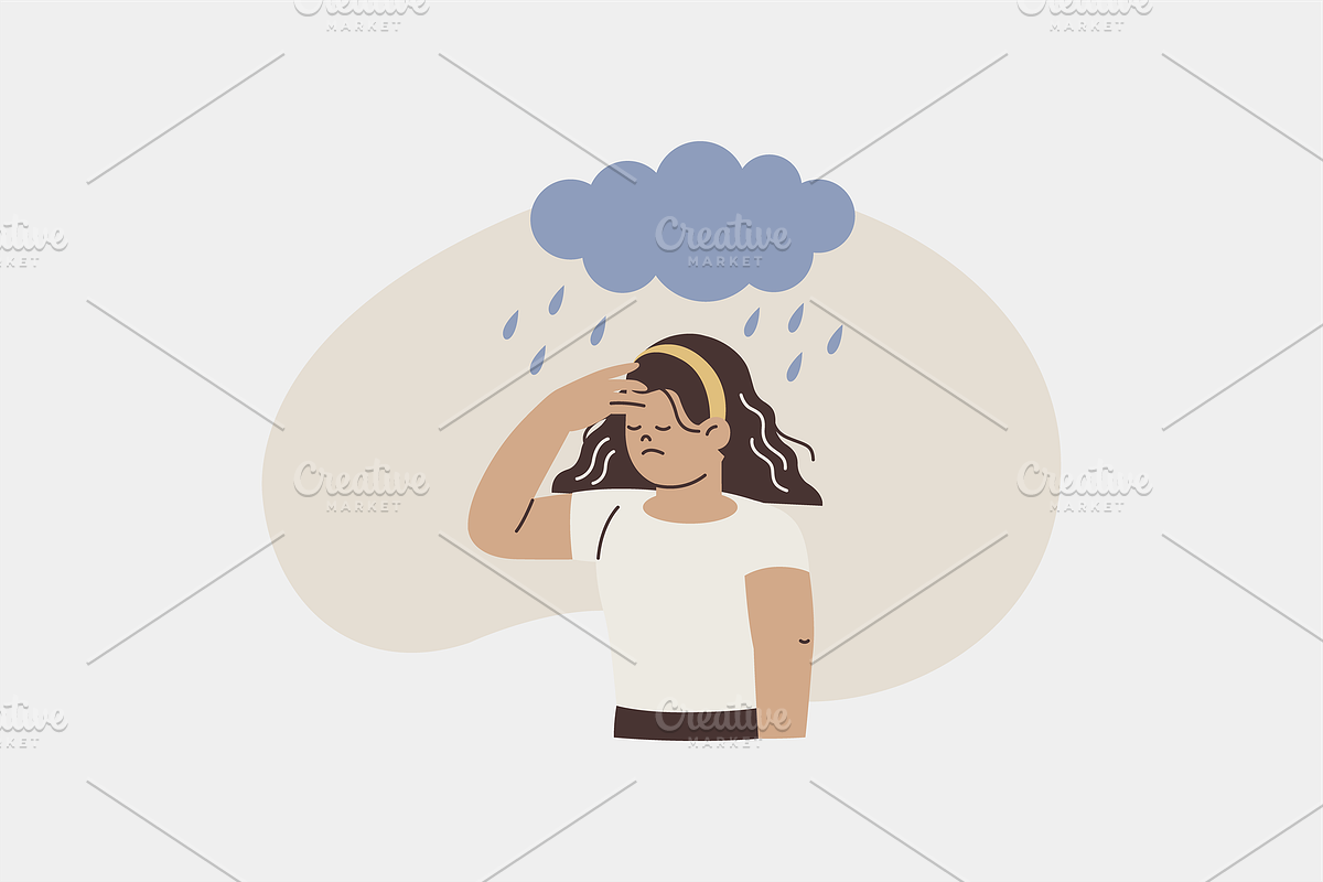 Mental Illness Illustration, an Object Graphic by Jump Studio (Photo 6 of 12)