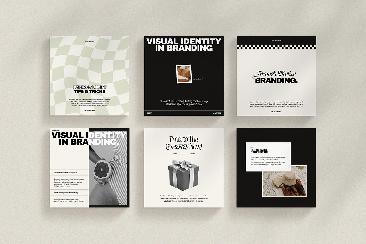 ADE / Social Media Kit (II), a Social Media Template by Wildnun Studio (Photo 8 of 23)