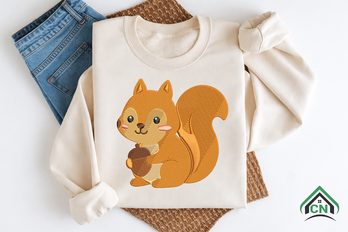Cute Animal Embroidery Bundle, a Solid Icon by Craft Nest (Photo 3 of 6)