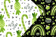 Green Halloween Clipart & Patterns, an Object Graphic by Valin Malin (Thumbnail 12 of 14)