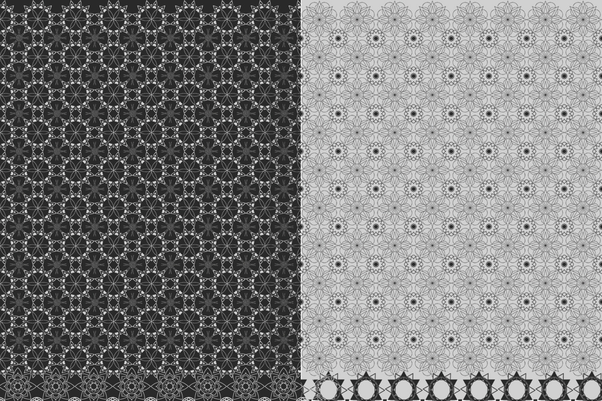 Geometric & Mandala Collection, an Illustration by Alpha Mike Foxtrot (Photo 6 of 9)