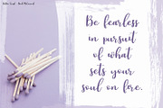 Auttie Calligraphy Font with Hearts, a Script Font by Beck McCormick (Thumbnail 4 of 8)