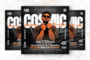 Cosmic Beats Party Flyer Design, a Flyer Template by Shajib Shikder (Thumbnail 2 of 2)