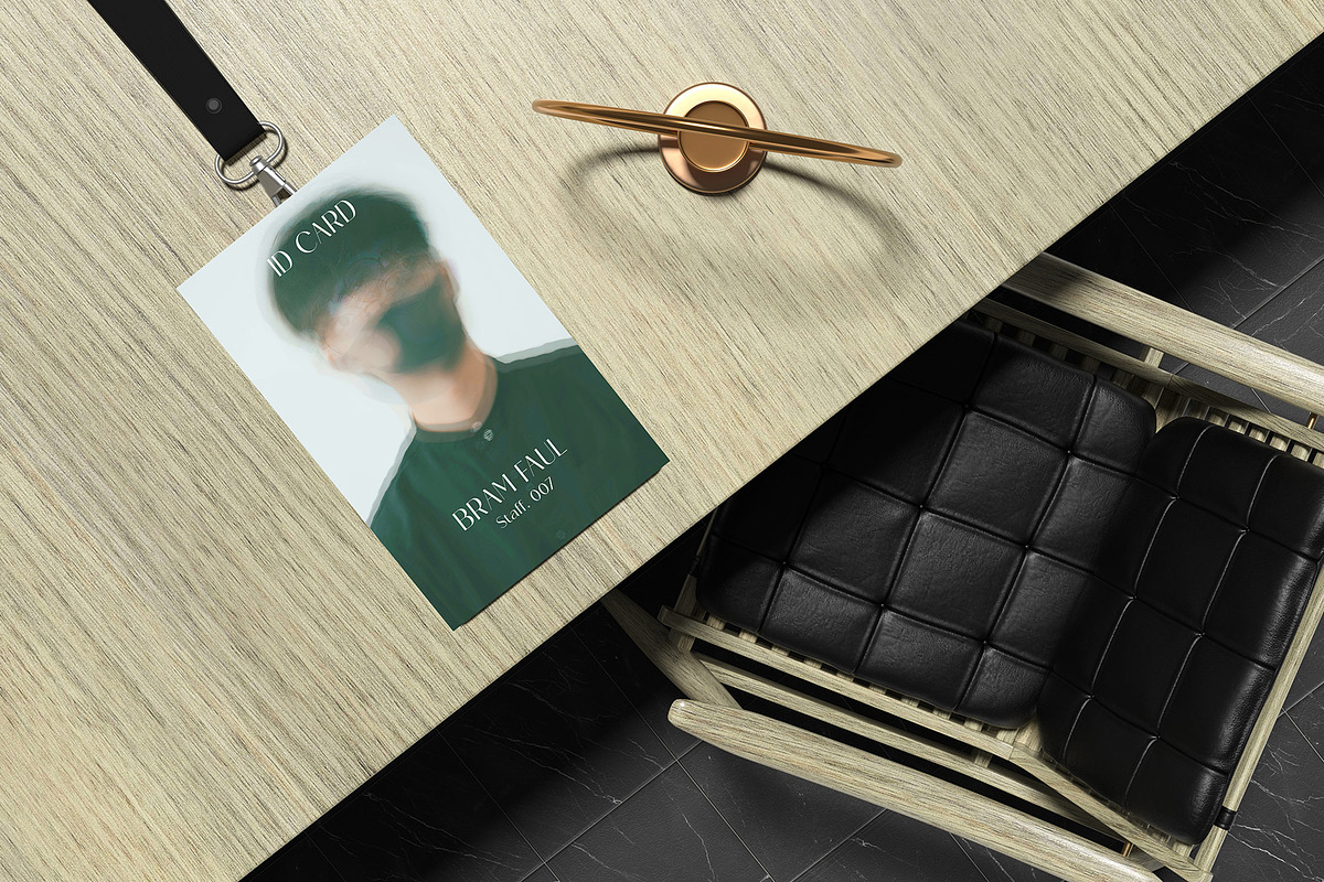 iD Card Mockup, a Product Mockup by Graphicbars (Photo 5 of 5)
