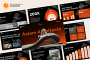 Axiom-Architecture Villa PowerPoint, a Presentation Template by Premast (Thumbnail 1 of 4)