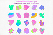 90s Y2K Geometric Patterns & Clipart, a Pattern Graphic by ArtIrisArt (Thumbnail 3 of 20)