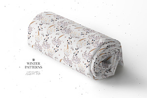 Winter Patterns Watercolor Set