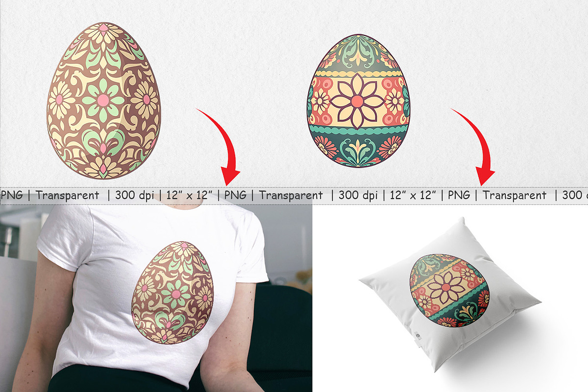 Easter Egg Clipart, a Graphic by Artnoy (Photo 3 of 5)