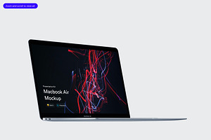 MacBook Air Mockups 2018 PK