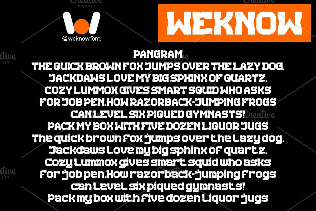 Replay Font, a Font by weknow (Photo 6 of 8)