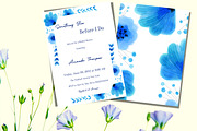 Something Blue Bridal Shower Invite, an Invitation Template by Patterndigitpics (Thumbnail 2 of 6)