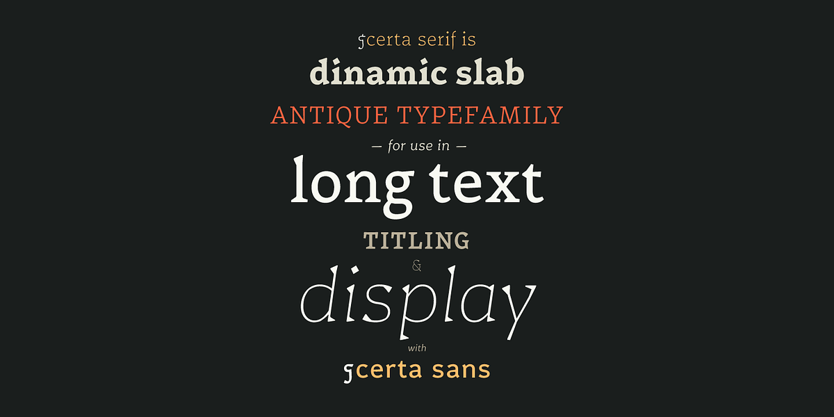 Certa Serif, a Serif Font by Glen Jan (Photo 4 of 12)
