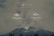 Blueprint - UI Template for Sketch, a Templates & Theme by Themmed (Thumbnail 1 of 2)