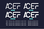 Davigo Pro a Modern Rounded Fonts, a Sans Serif Font by Lettertype Studio (Thumbnail 3 of 14)