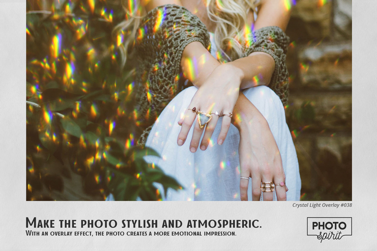 Crystal Light Effect Overlays, a Brushes & More by PhotoSpirit (Photo 4 of 10)