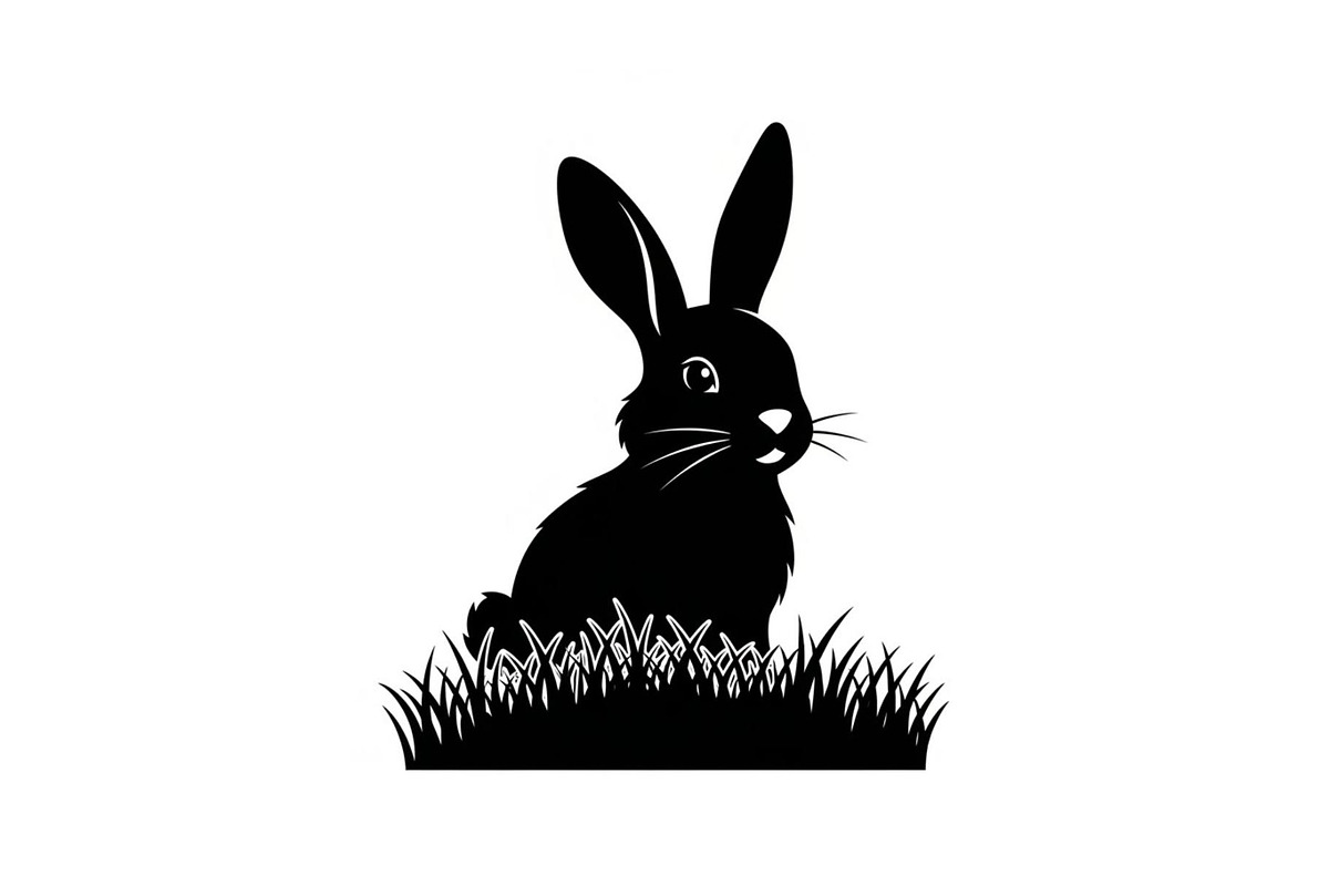 Cute Easter Bunny Silhouette bundle, an Illustration by Artivon (Photo 4 of 51)