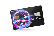 Glossy Platinum Credit card, an Object Illustration by Rendix Alextian (Thumbnail 2 of 3)