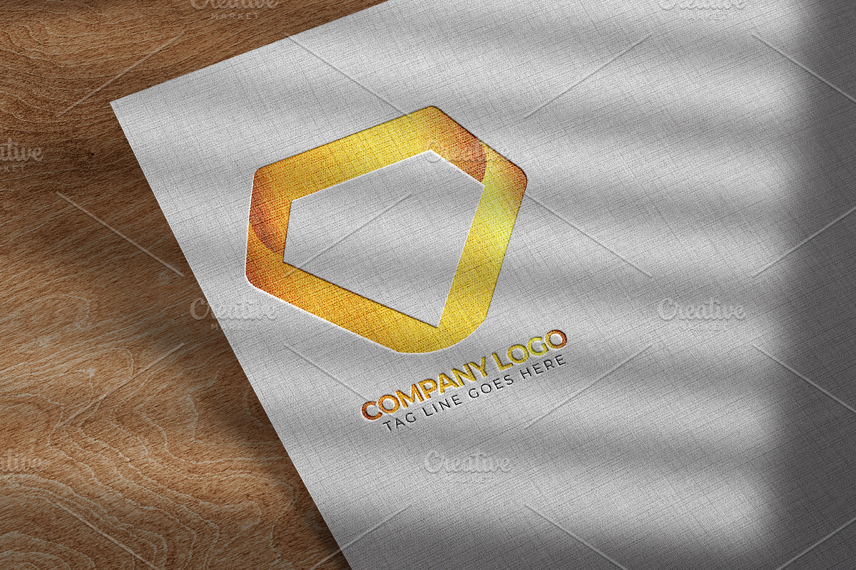 Golden Company Identity Logo Templat, a Branding & Logo Template by arslantanoli (Photo 3 of 3)