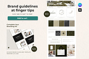 Minimal Brand Guidelines Sheet, a Branding & Logo Template by Naveera Aftab (Thumbnail 4 of 4)