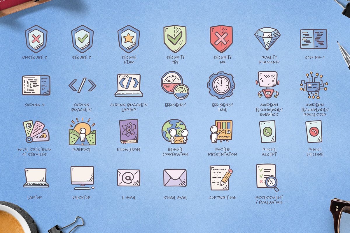 Business Hand-drawn Icons, an Icon by Good Stuff No Nonsense (Photo 8 of 12)