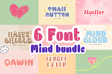 Mind 6 - bundle font