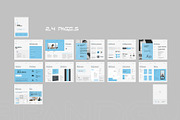 FLORA | Brand Guidelines Template, a Brochure Template by KreateTribe (Thumbnail 8 of 9)