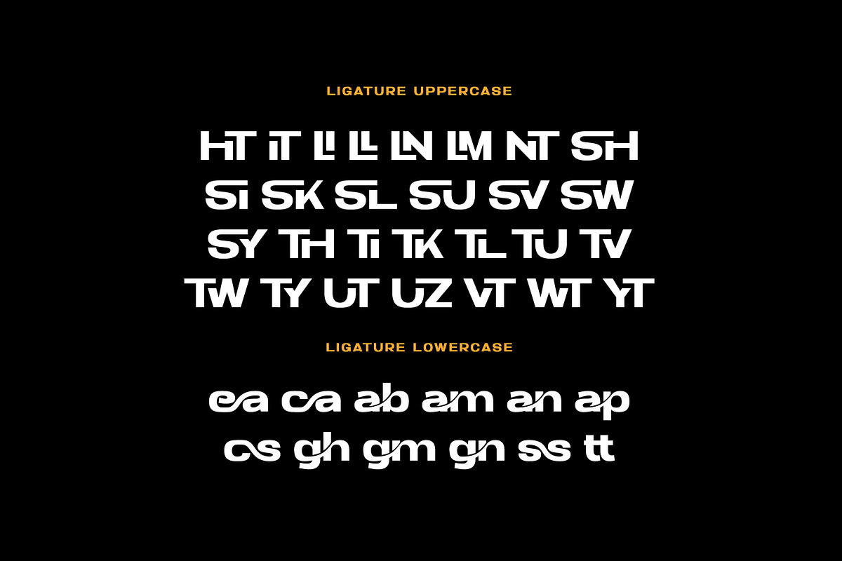 Jaguar Alison Stretch Sans, a Sans Serif Font by Cruzine (Photo 6 of 8)