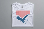 USA Patriotic Eagle Flag Embroidery, an Illustration by Purpose Ekbal (Thumbnail 3 of 3)