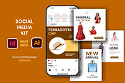 Social Media Kit Template, a Social Media Template by Artisan Vibes (Thumbnail 1 of 7)